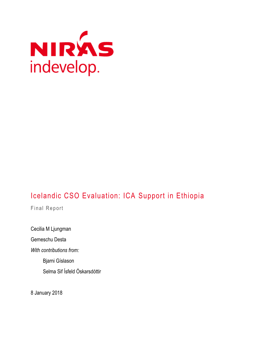 ICA Support in Ethiopia