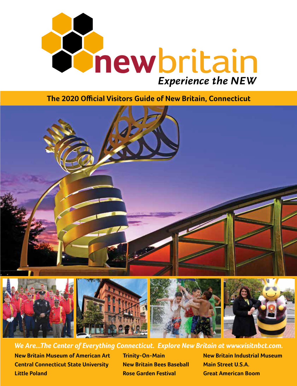 The 2020 Official Visitors Guide of New Britain, Connecticut