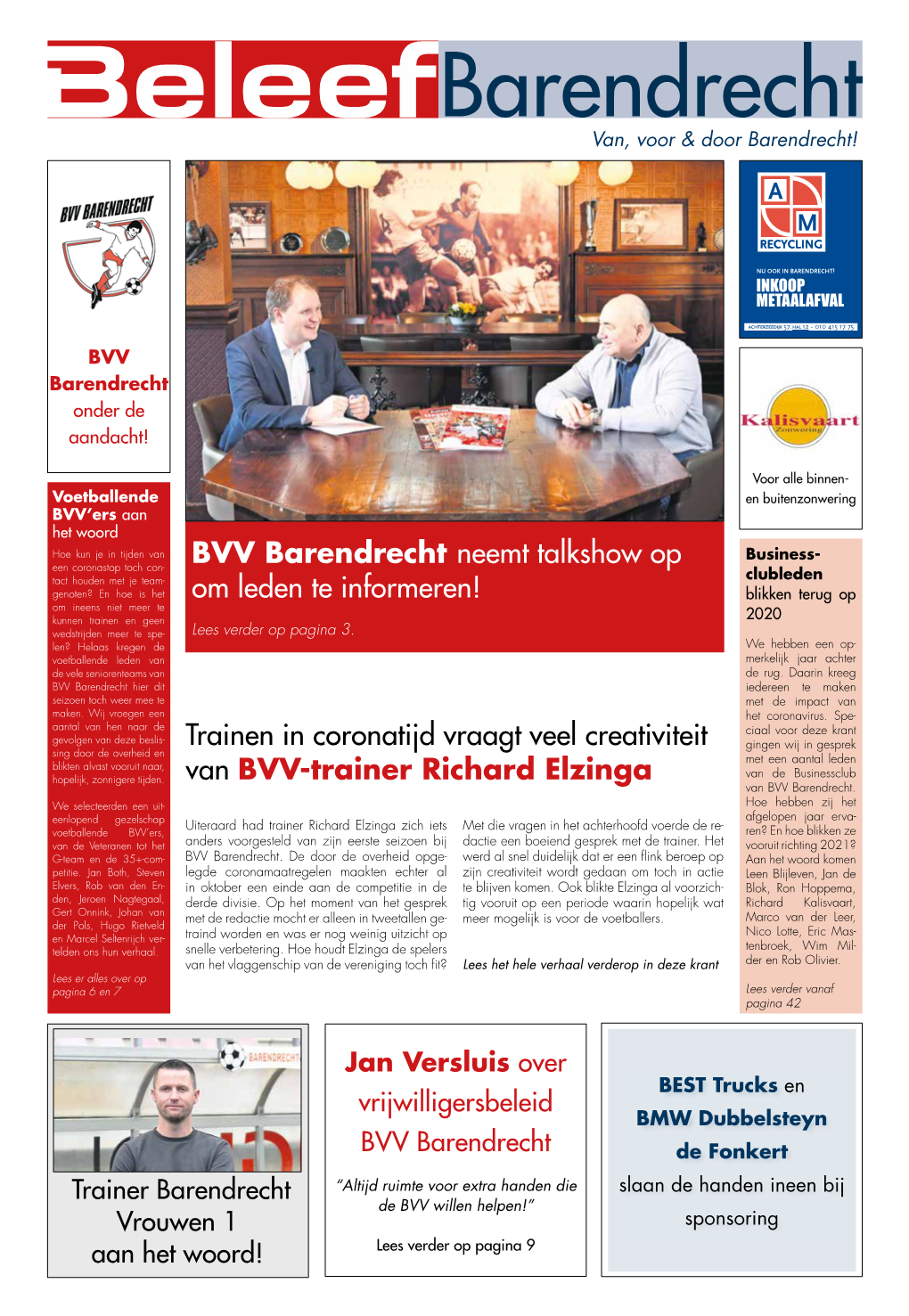 BVV Barendrecht Onder De Aandacht!