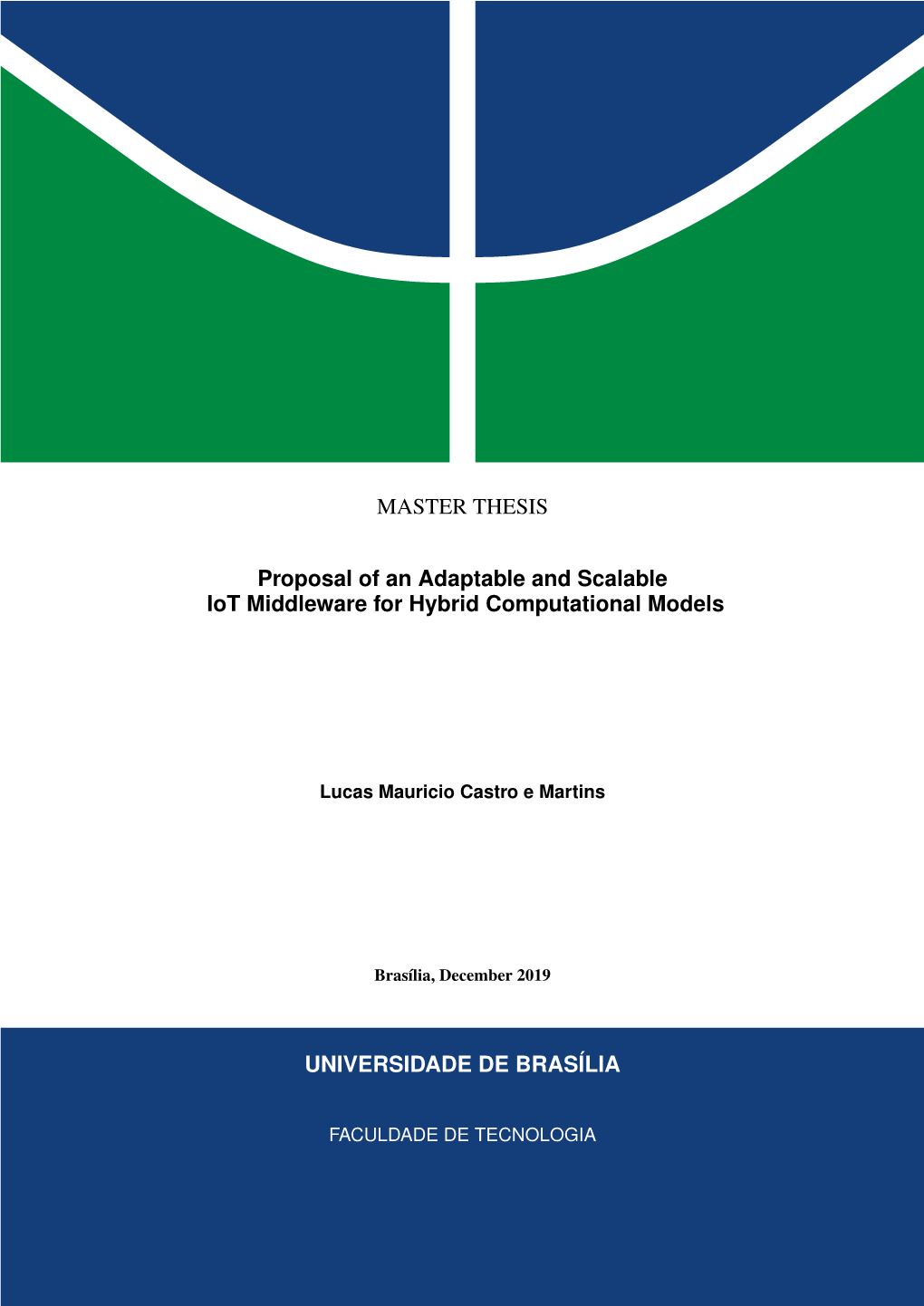 Proposal of an Adaptable and Scalable Iot Middleware for Hybrid Computational Models