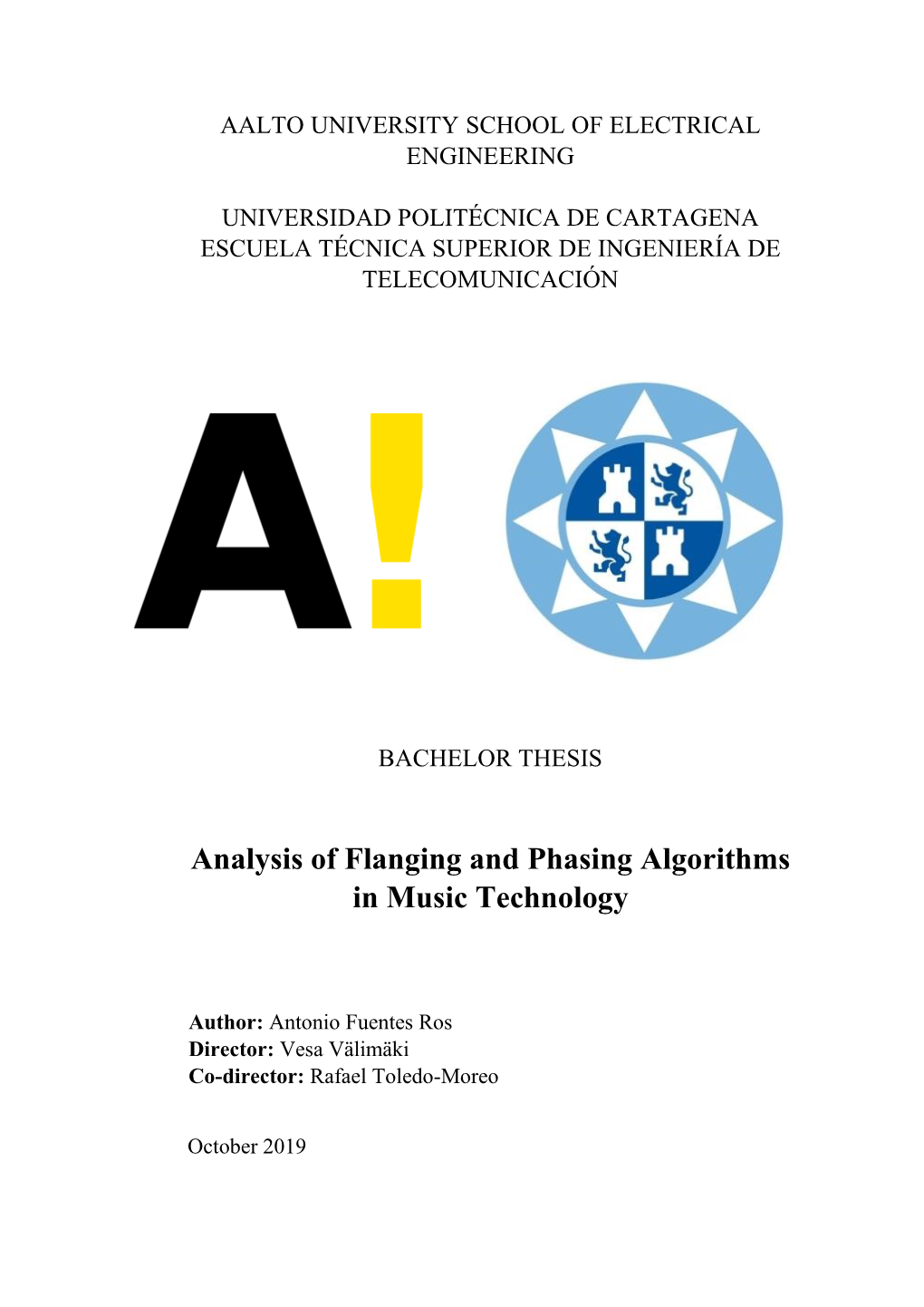 Analysis of Flanging and Phasing Algorithms in Music Technology