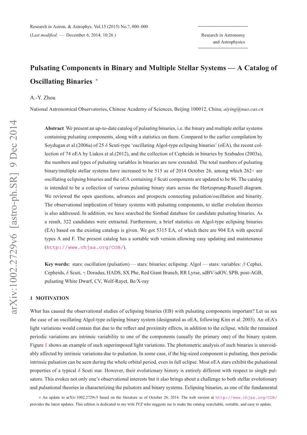 Pulsating Components in Binary and Multiple Stellar Systems---A