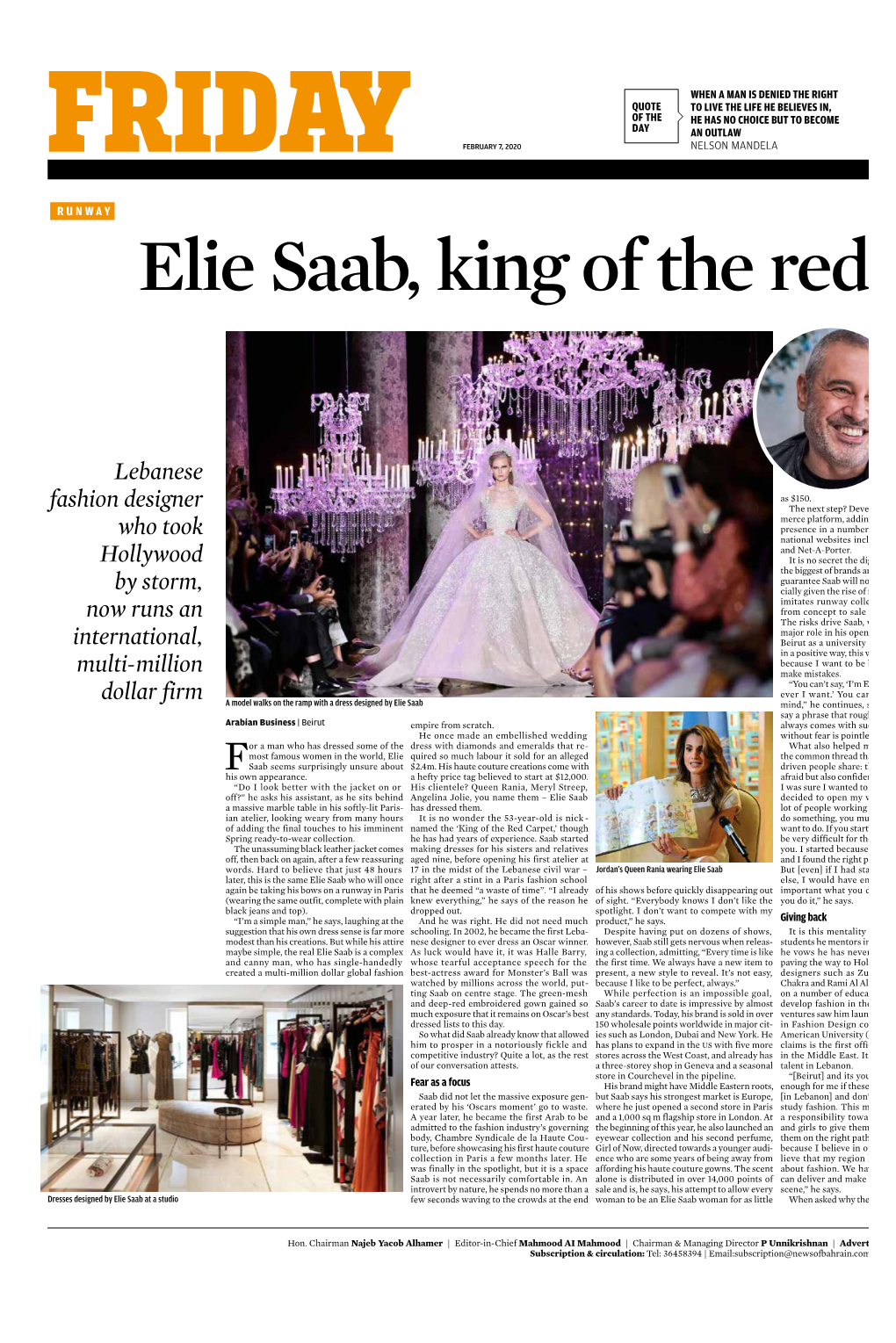 Lebanese Fashion Designer Who Took Hollywood by Storm, Now Runs An