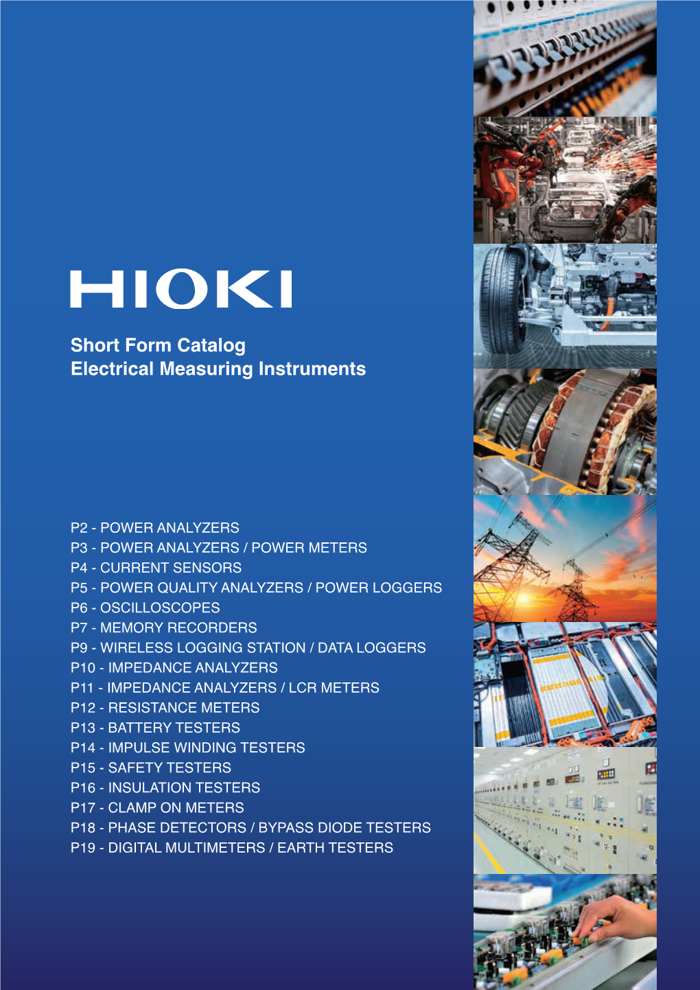 Short Form Catalog Electrical Measuring Instruments