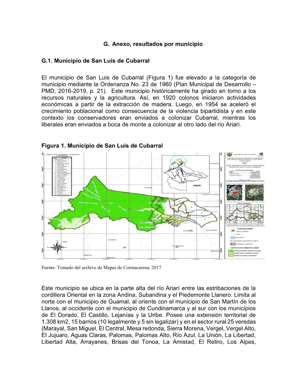 Anexos Por Municipio