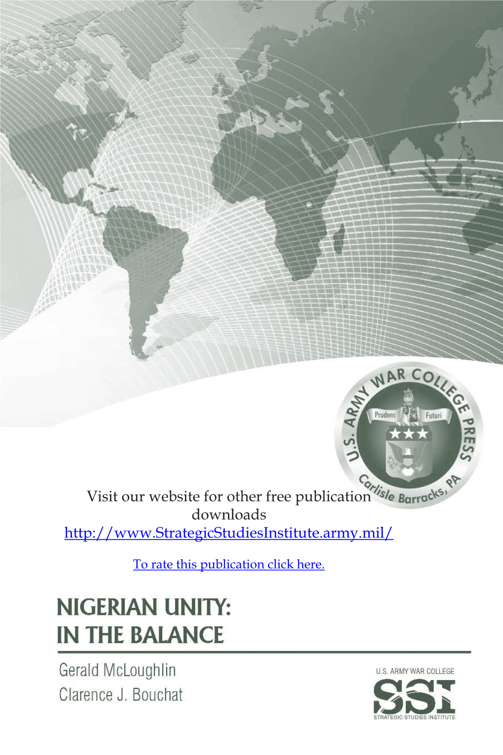 Nigerian Unity: in the Balance
