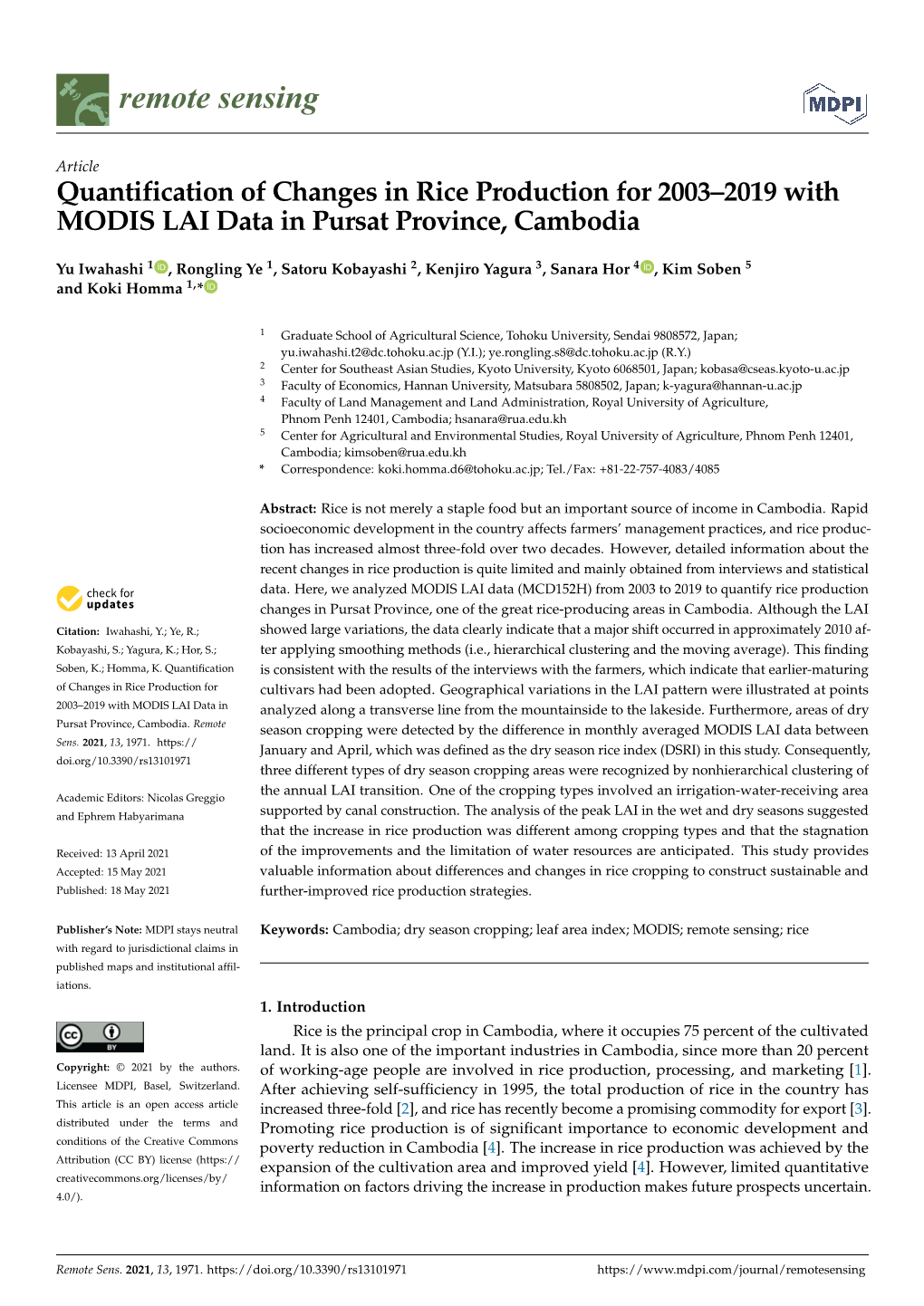 Downloaded from the Website of the Earth Observing System Data and Information System (EOSDIS) (