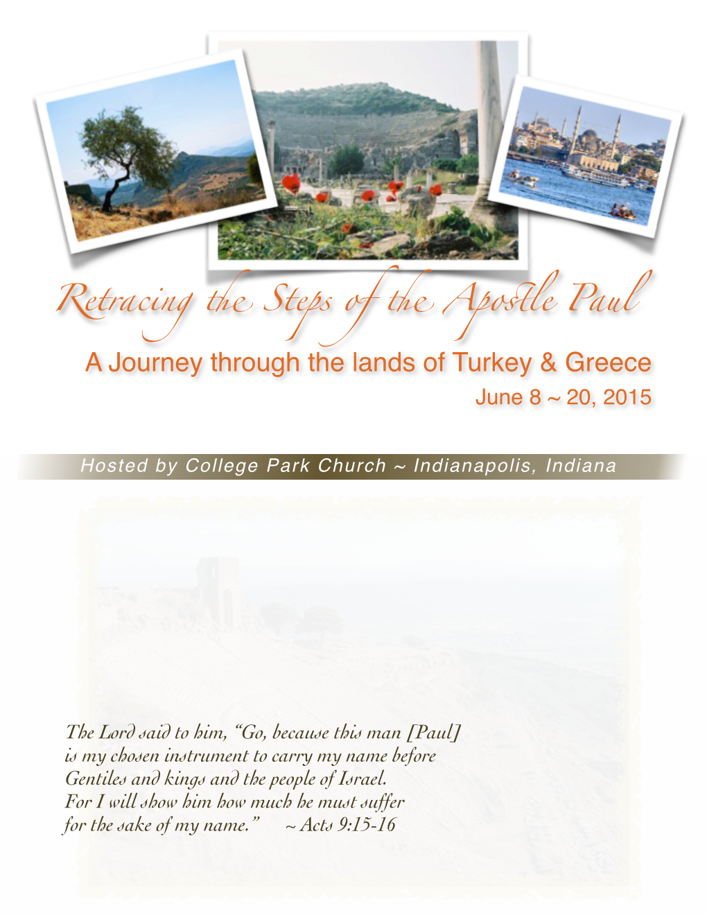 A Journey Through the Lands of Turkey & Greece