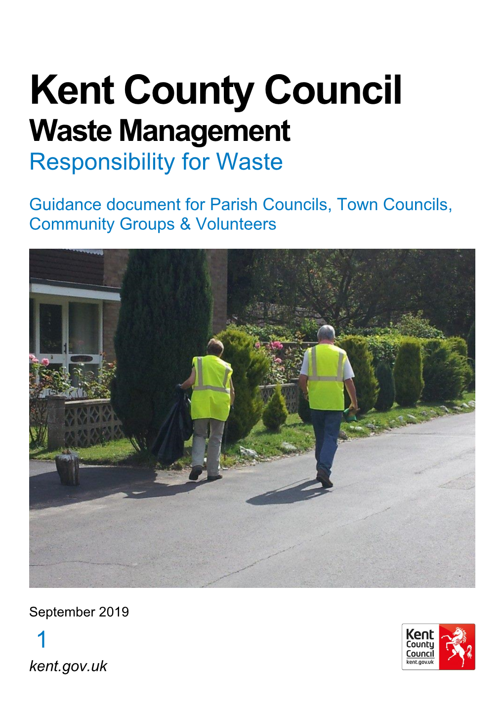 Kent County Council Waste Management Responsibility for Waste