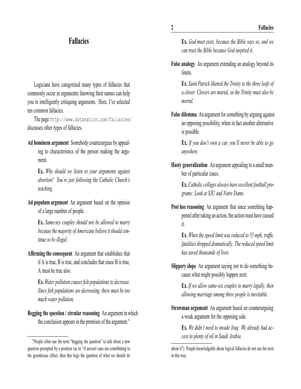 Fallacies.Pdf