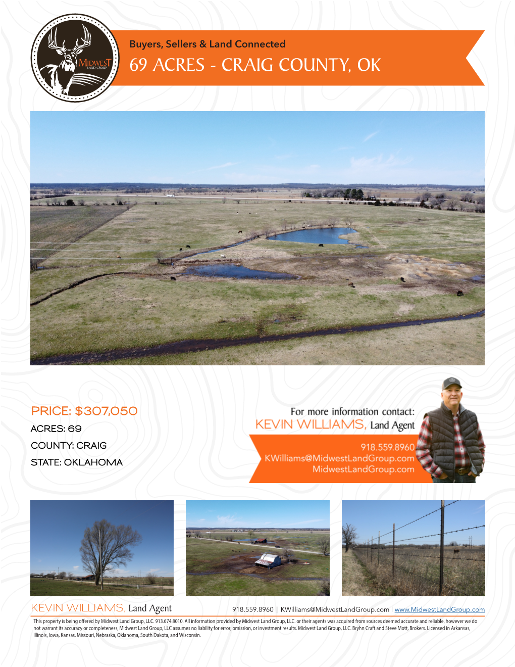 69 Acres - Craig County, Ok