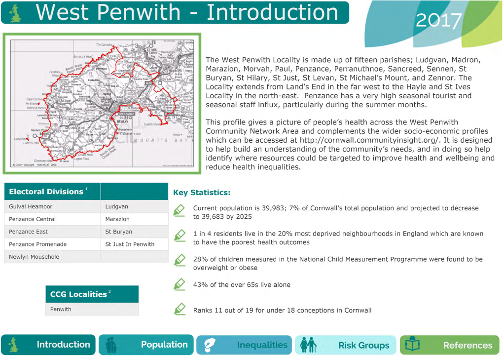 West Penwith CNA Profile