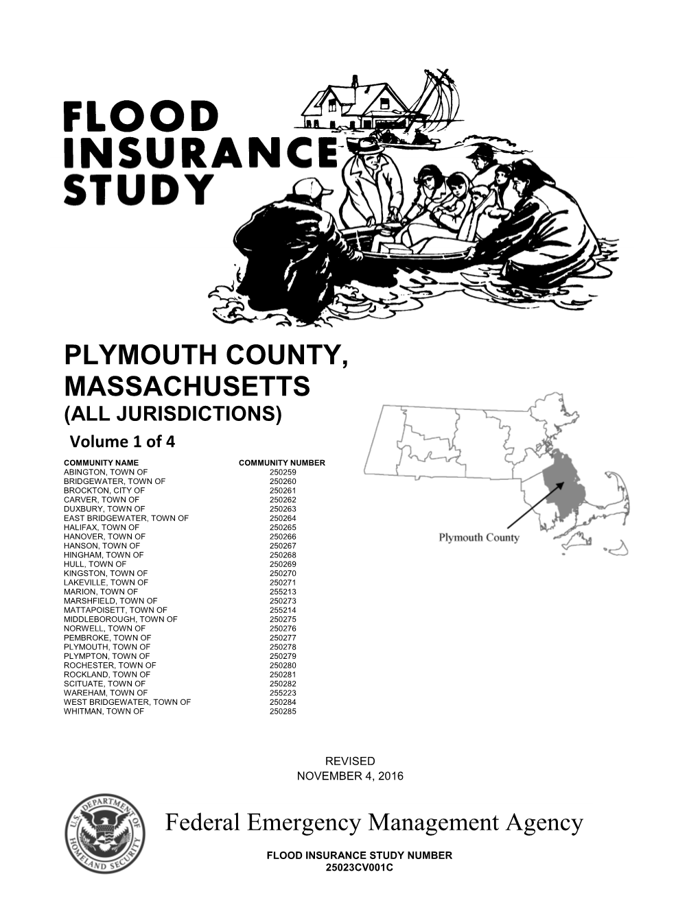 PLYMOUTH COUNTY, MASSACHUSETTS (ALL JURISDICTIONS) Volume 1 of 4