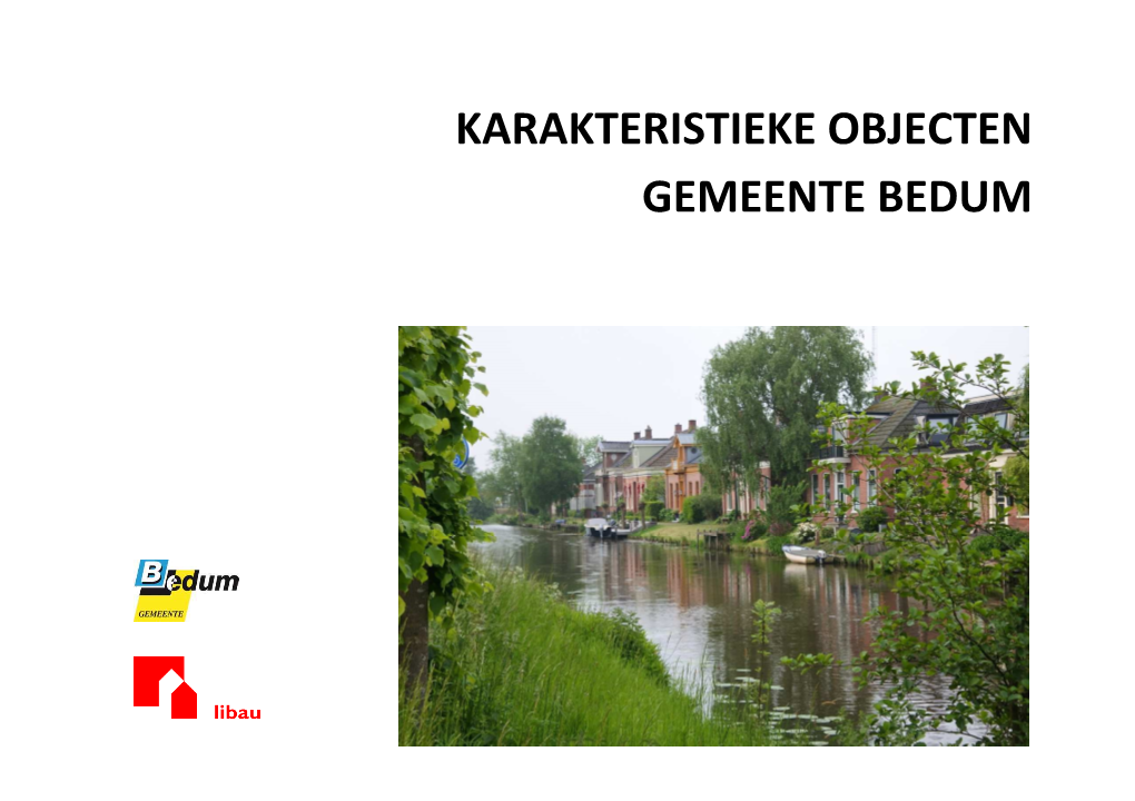 Karakteristieke Objecten Gemeente Bedum