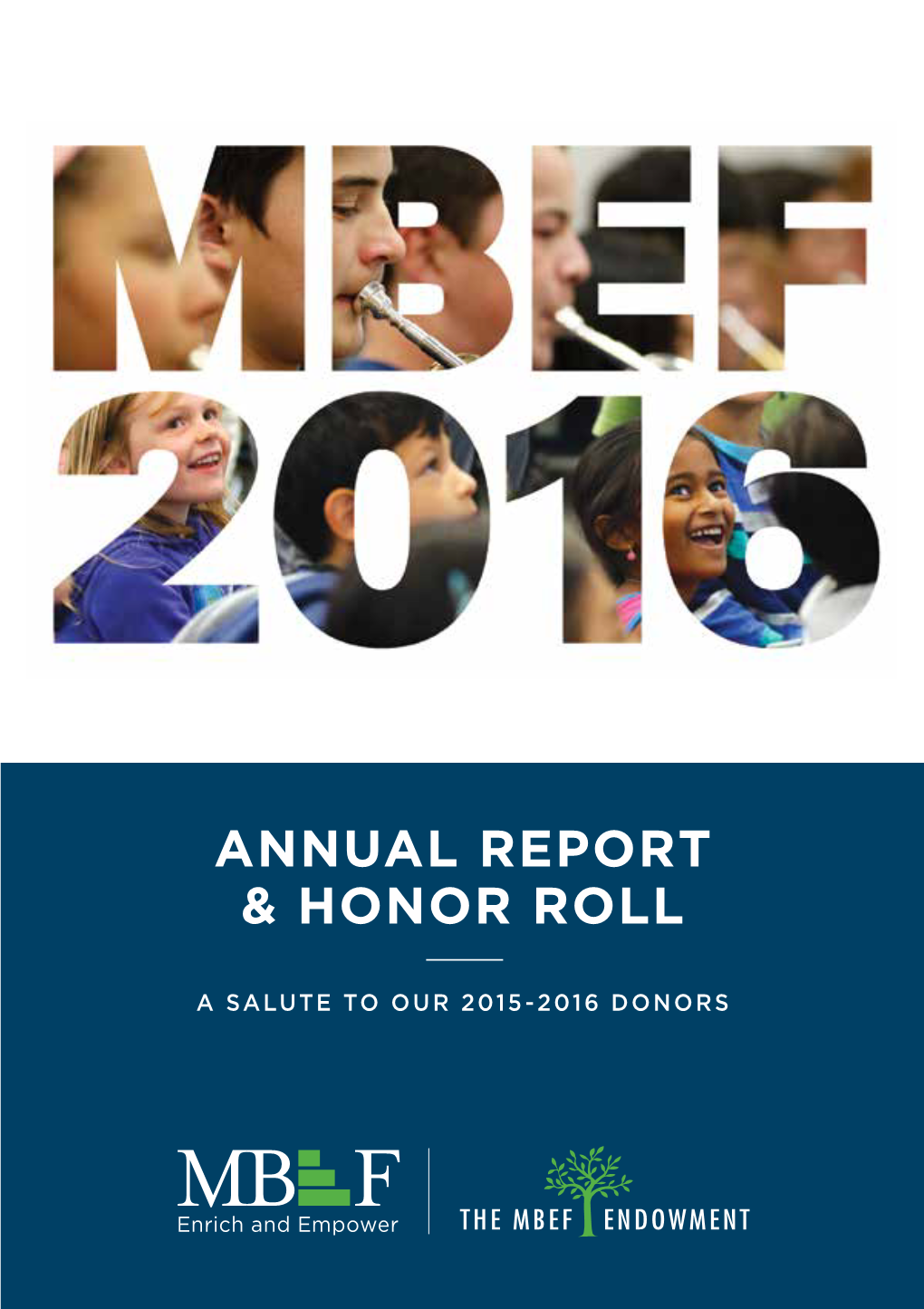 Annual Report & Honor Roll
