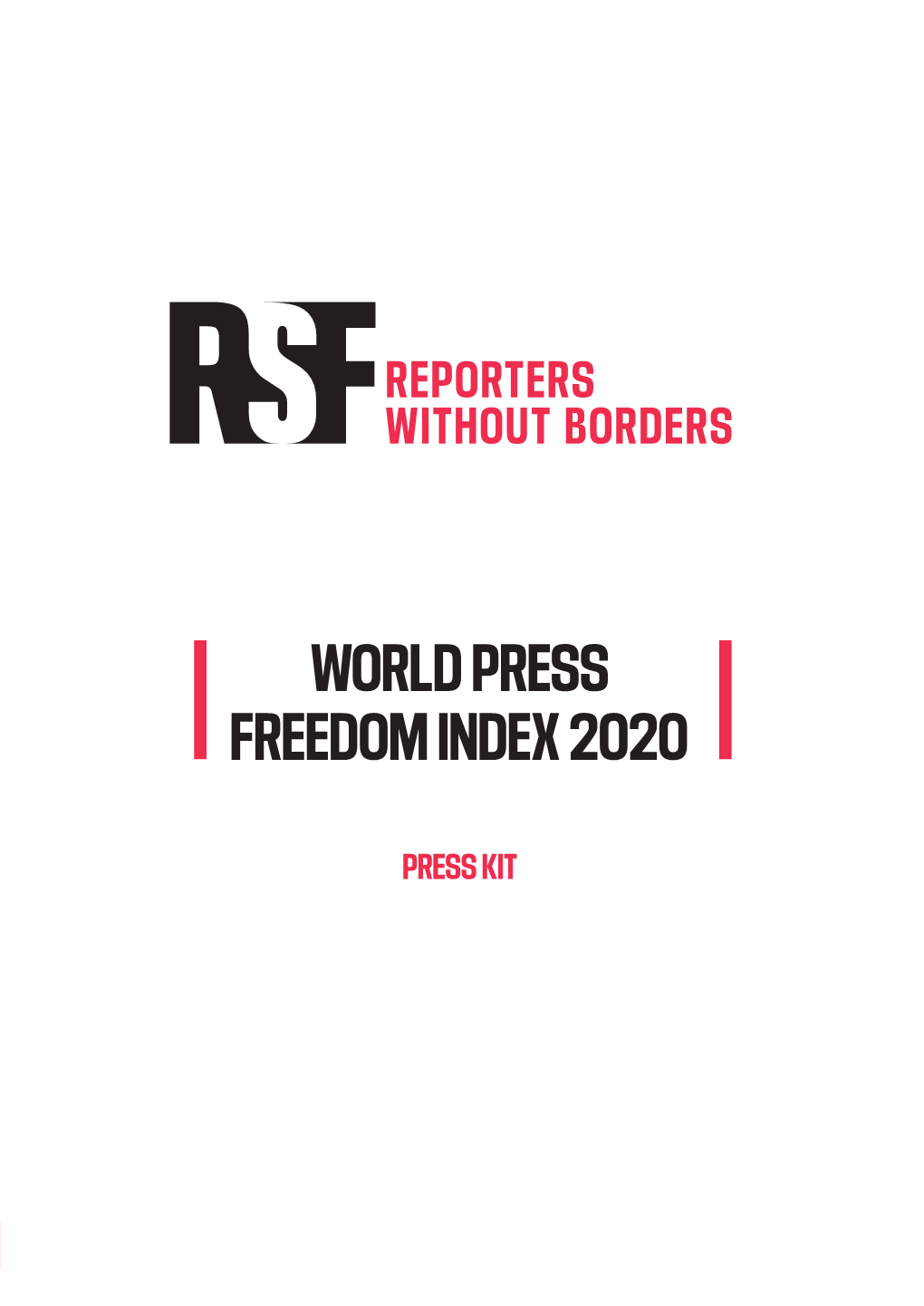 World Press Freedom Index 2020