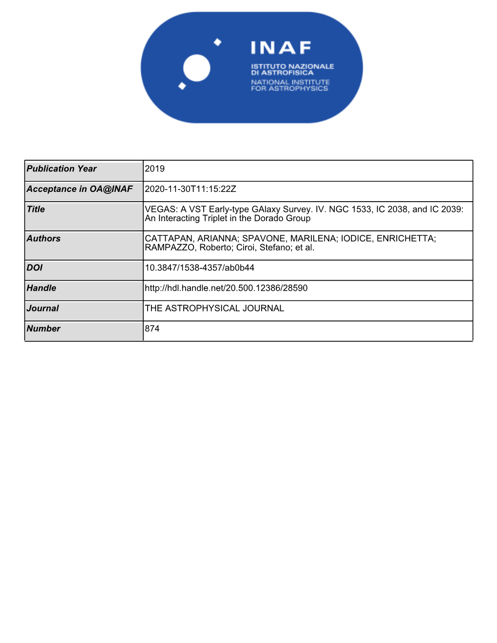 2019 Publication Year 2020-11-30T11:15:22Z Acceptance