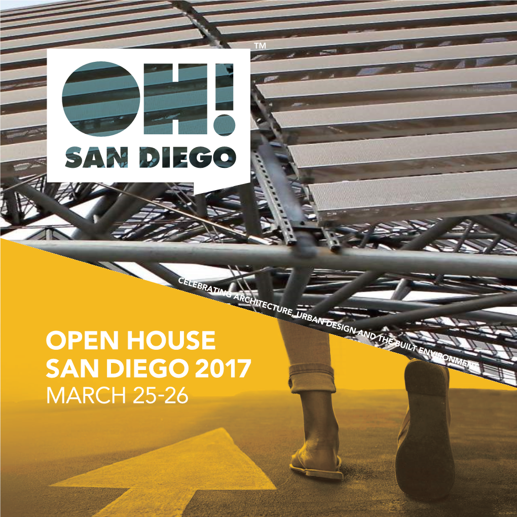 Celebrating Architecture, Urban Design and the Built Environment 2 Oh! San Diego