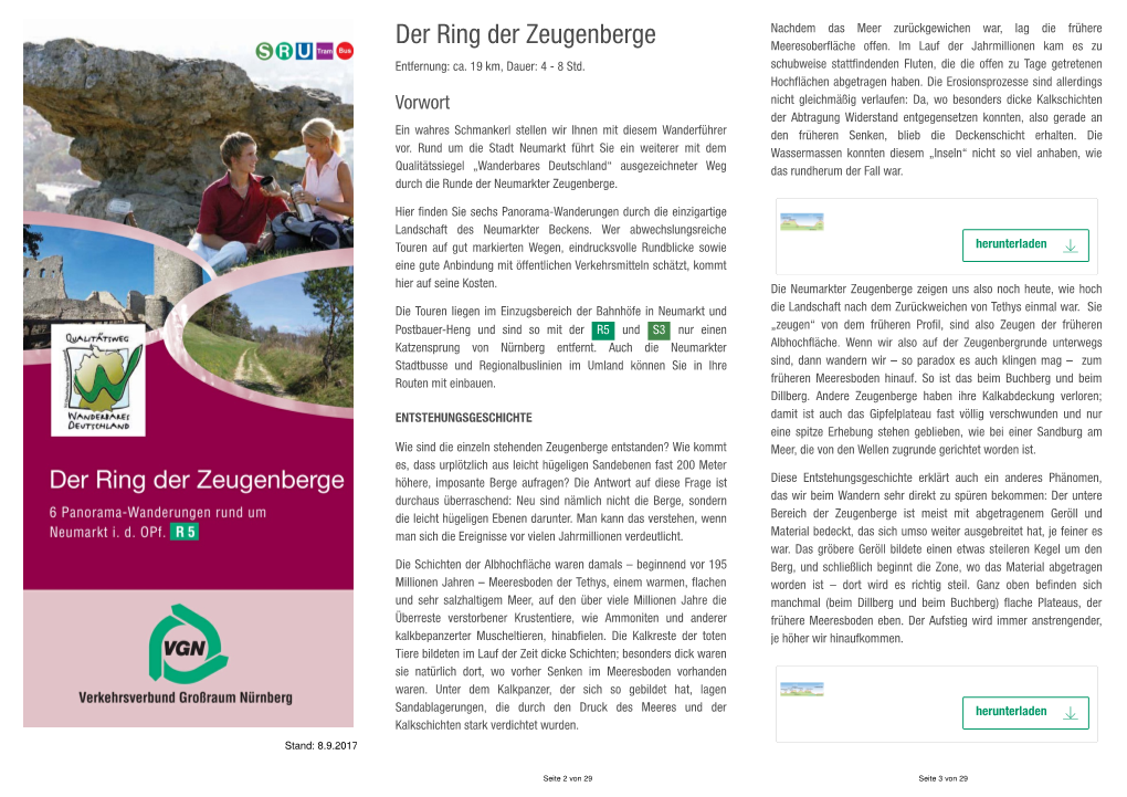 Der Ring Der Zeugenberge Nachdem Das Meer Zurückgewichen War, Lag Die Frühere Meeresoberfläche Offen