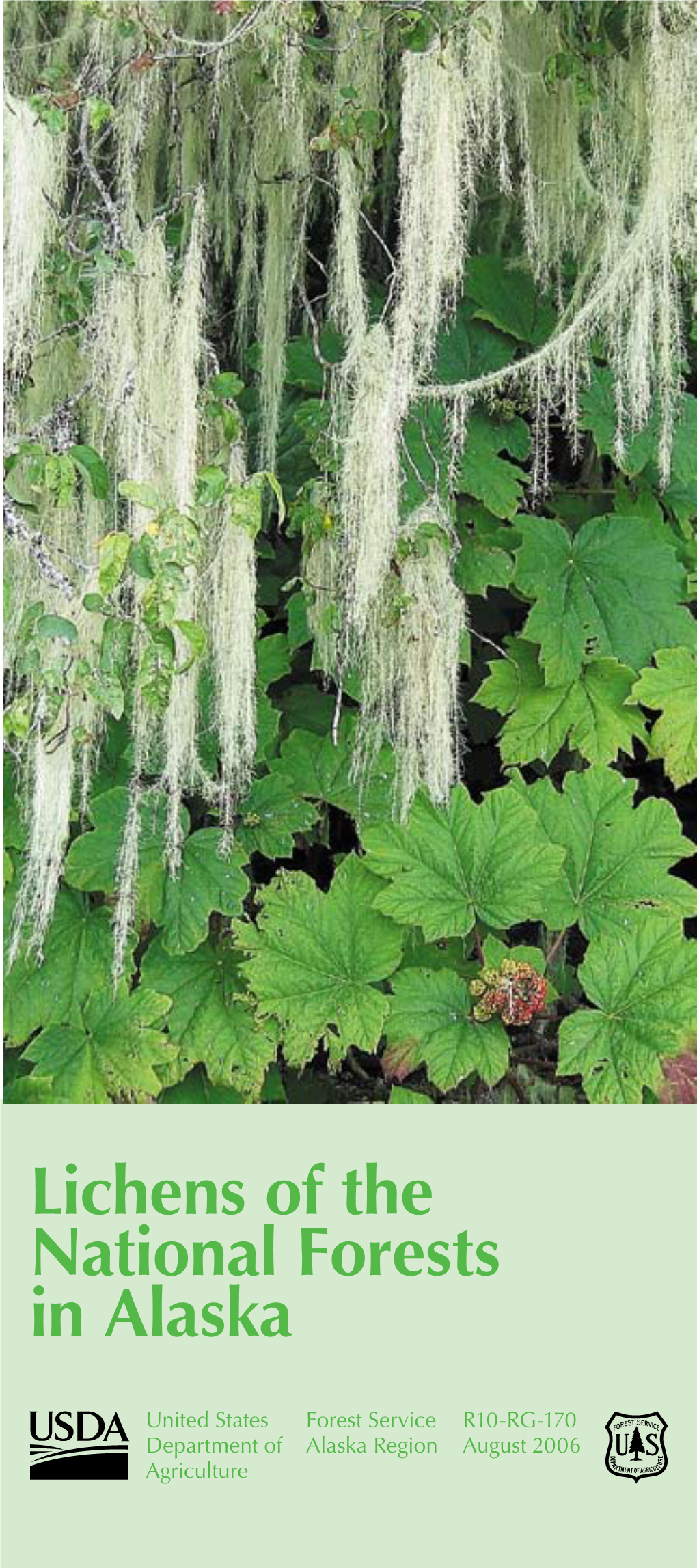 Lichens of the National Forests in Alaska