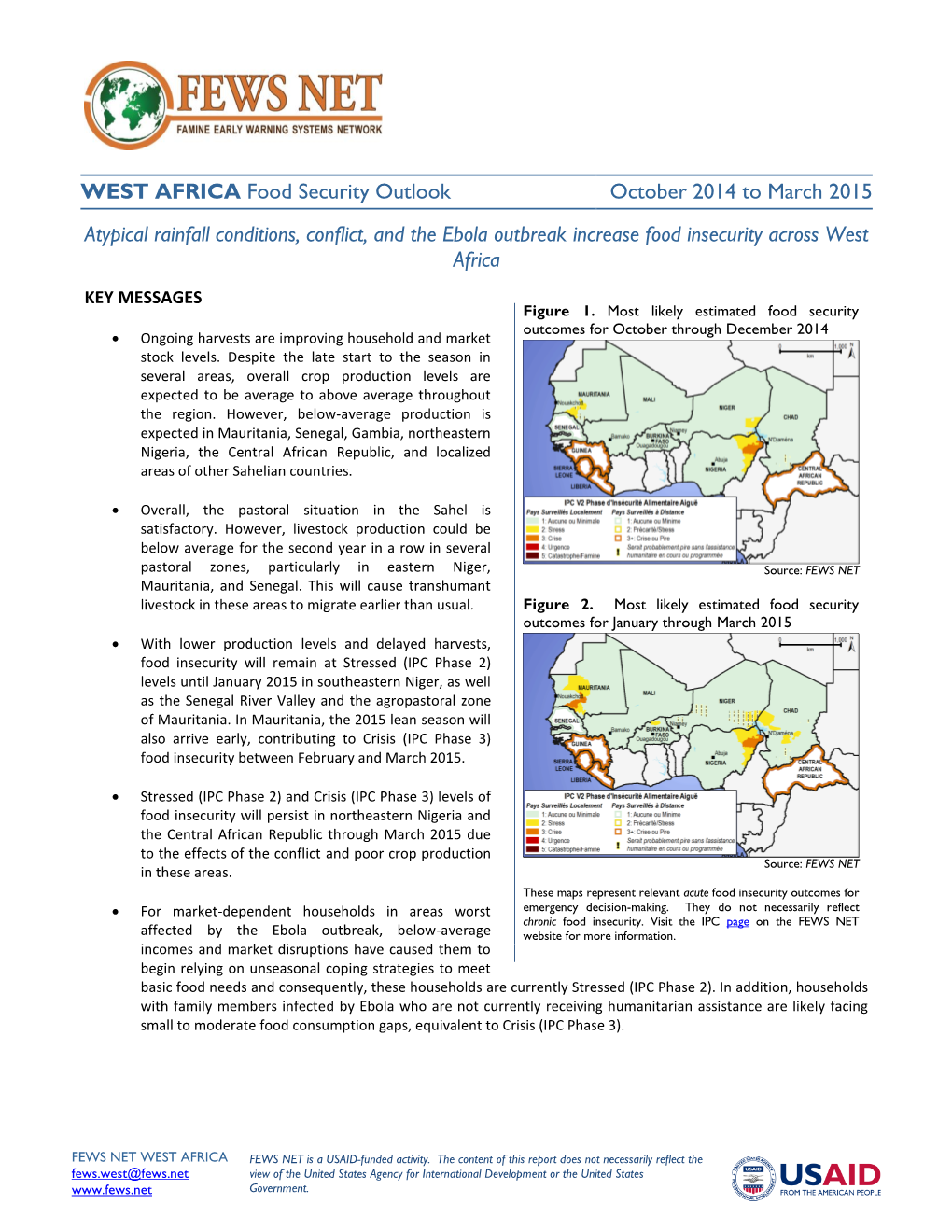 COUNTRY Food Security Update