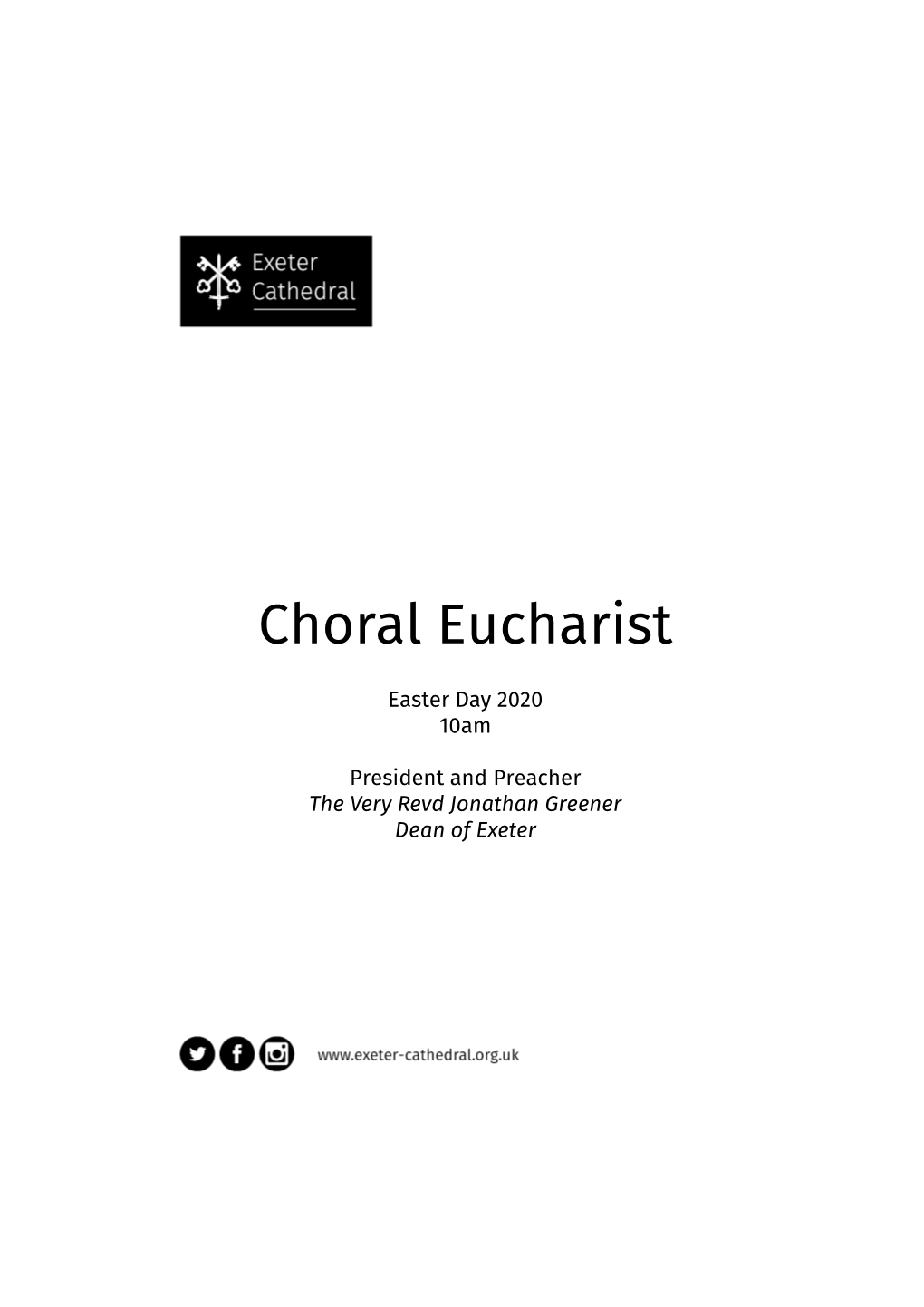 Choral Eucharist