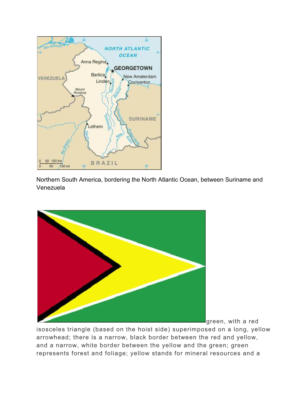 Guyana Country Report for UNESCO