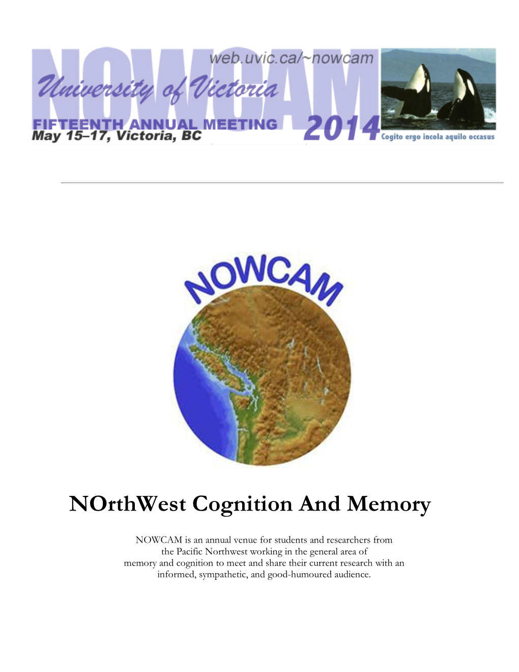 NOWCAM Program 2014