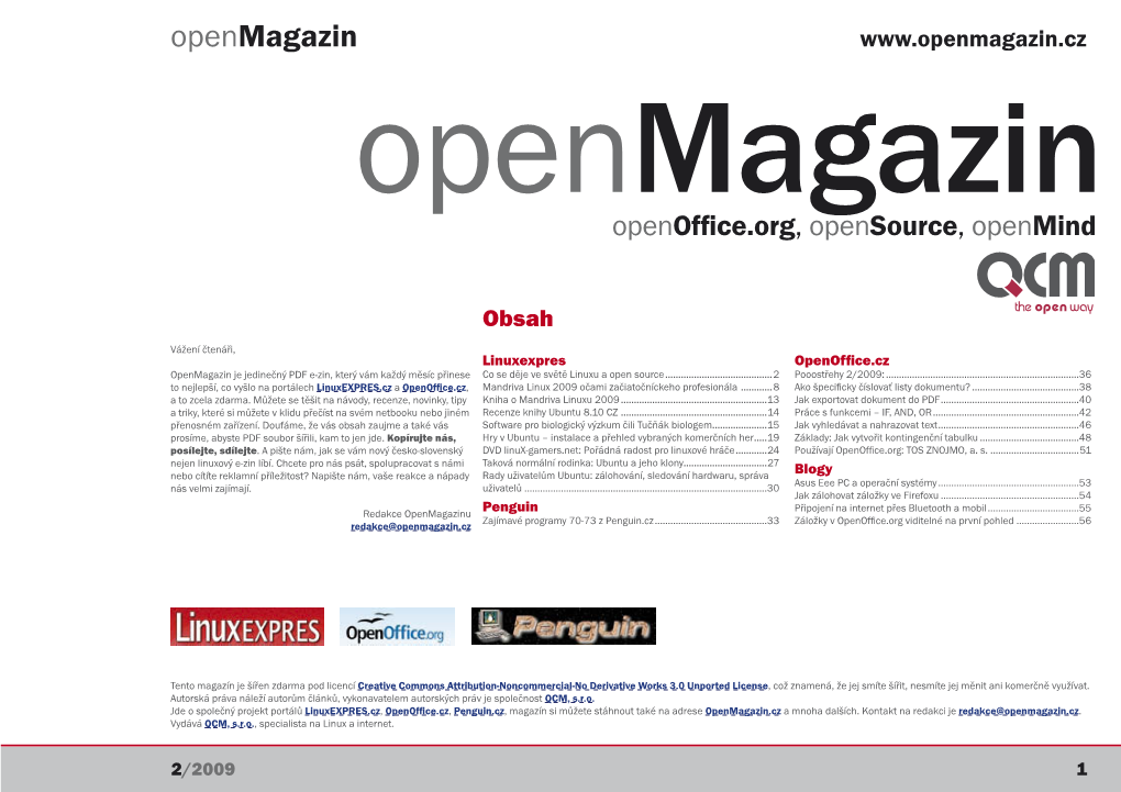 Openmagazin 2-2009