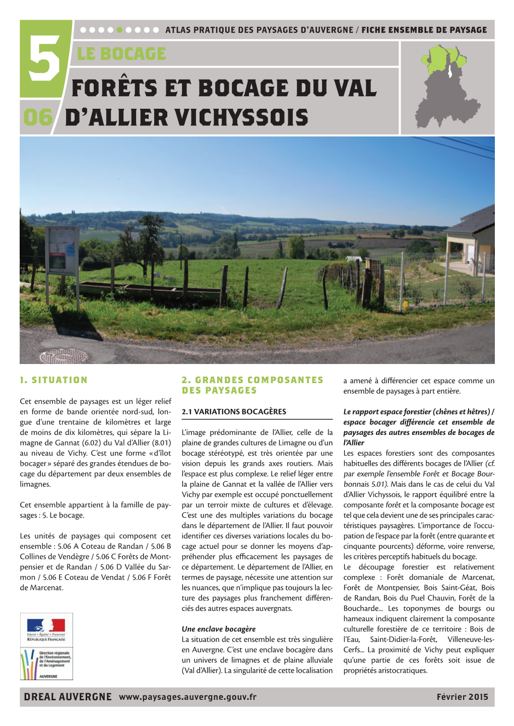 Forêts ET Bocage DU Val D'allier Vichyssois 06