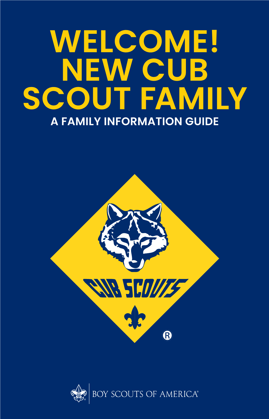 Welcome! New Cub Scout Family