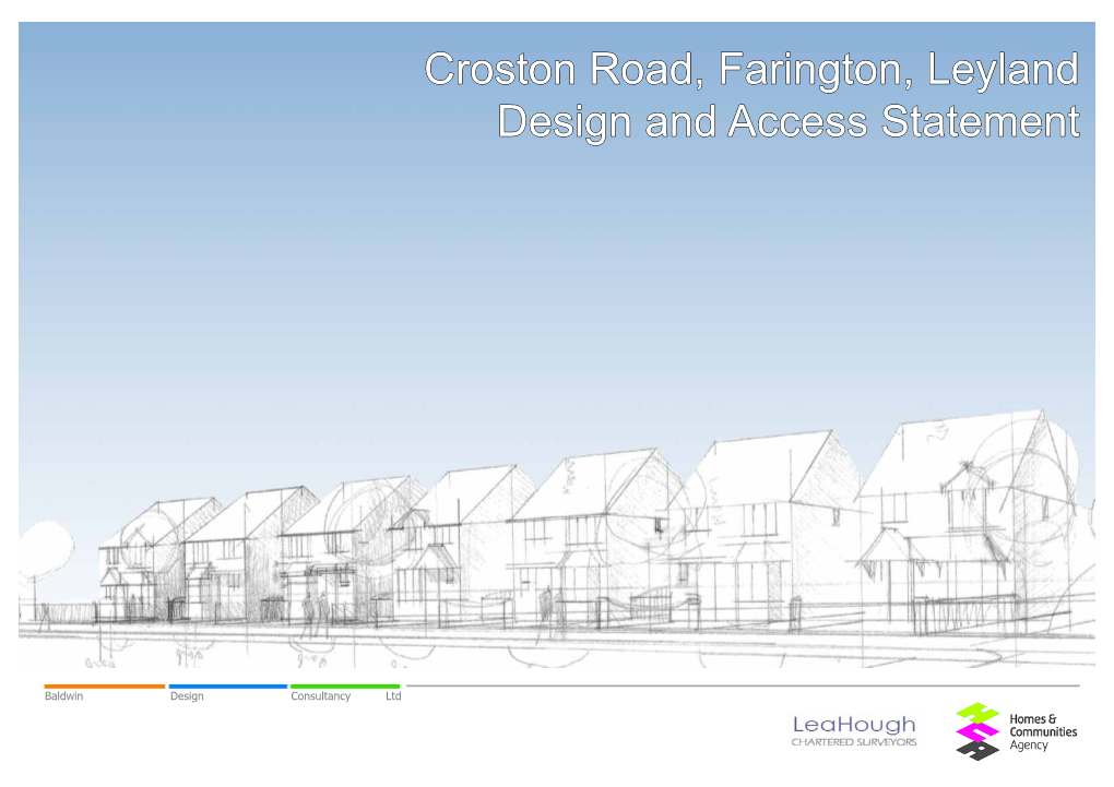 Croston Road, Farington, Leyland Design and Access Statement