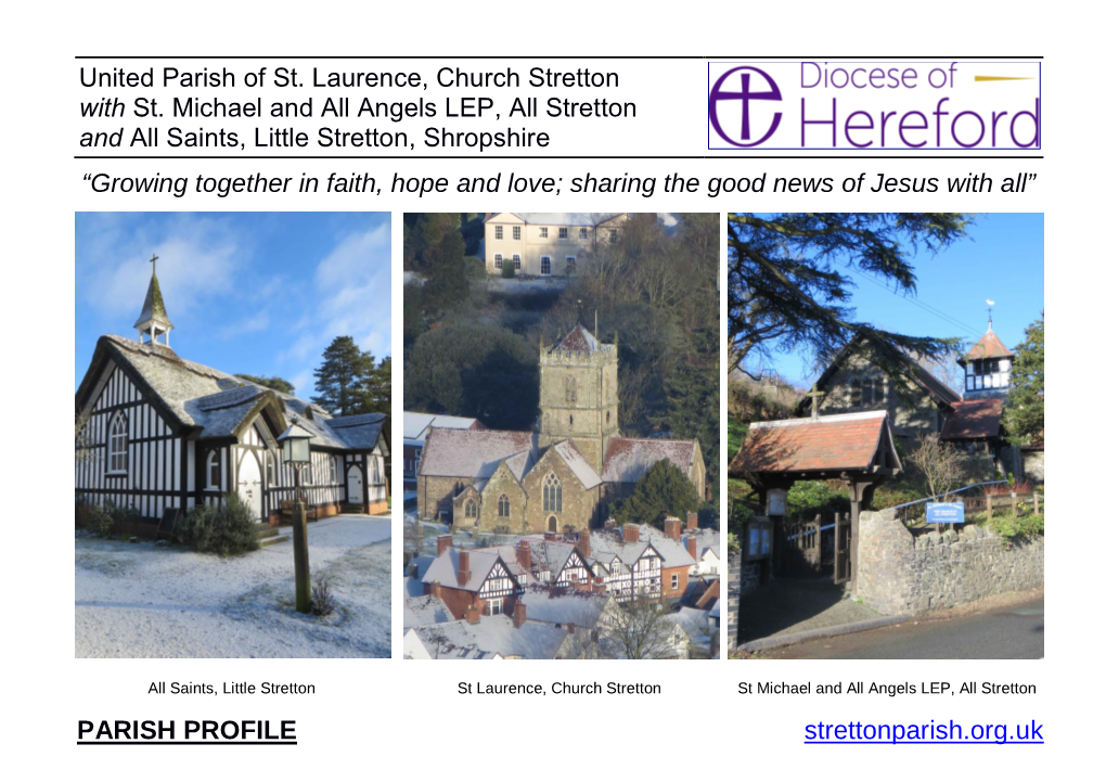 United Parish of St. Laurence, Church Stretton with St