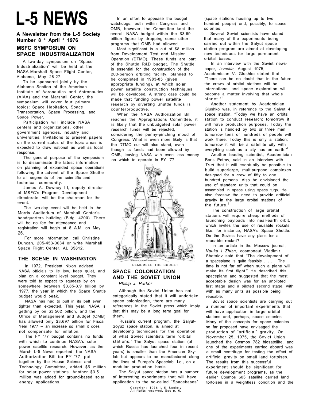 L5 News, April 1976