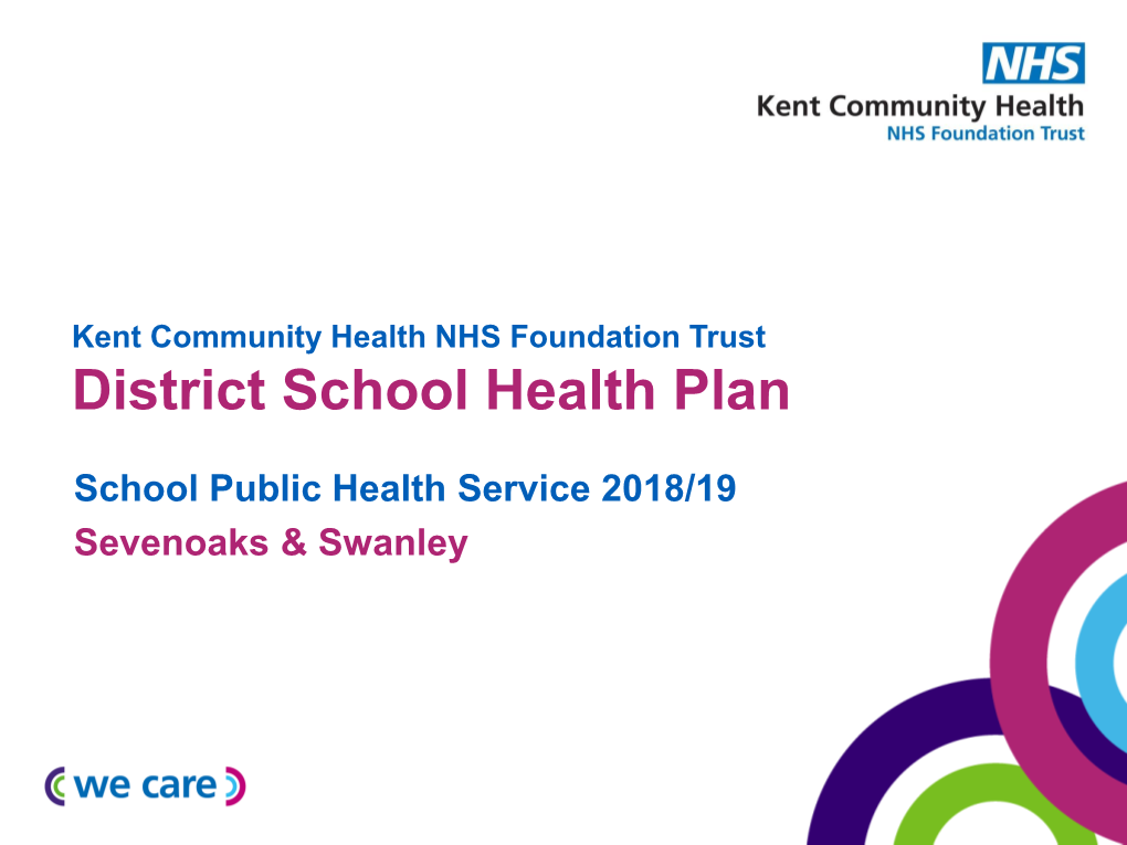 District School Health Plan