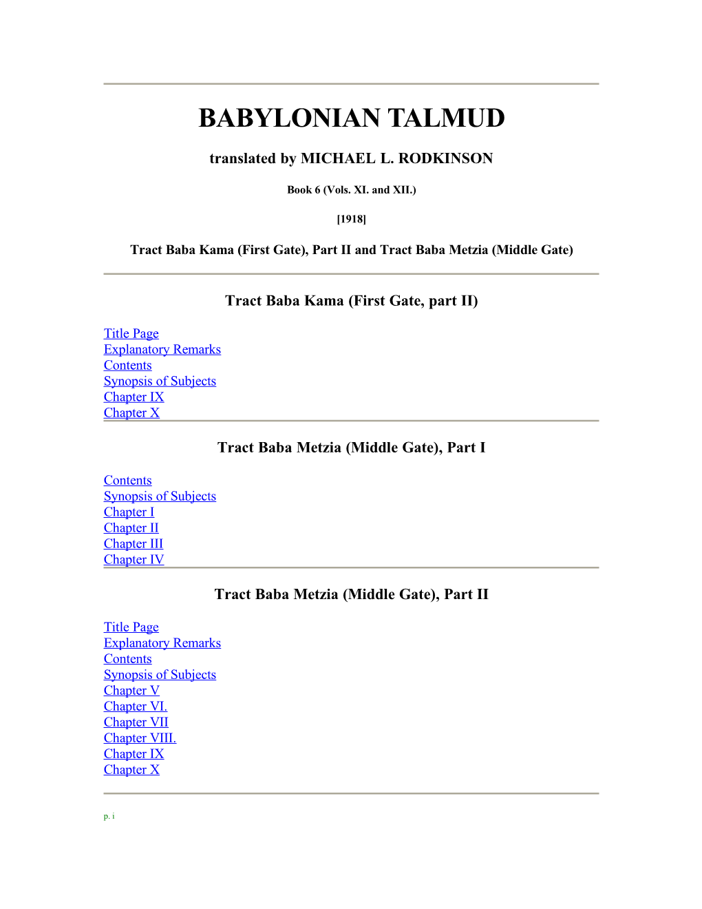 Babylonian Talmud