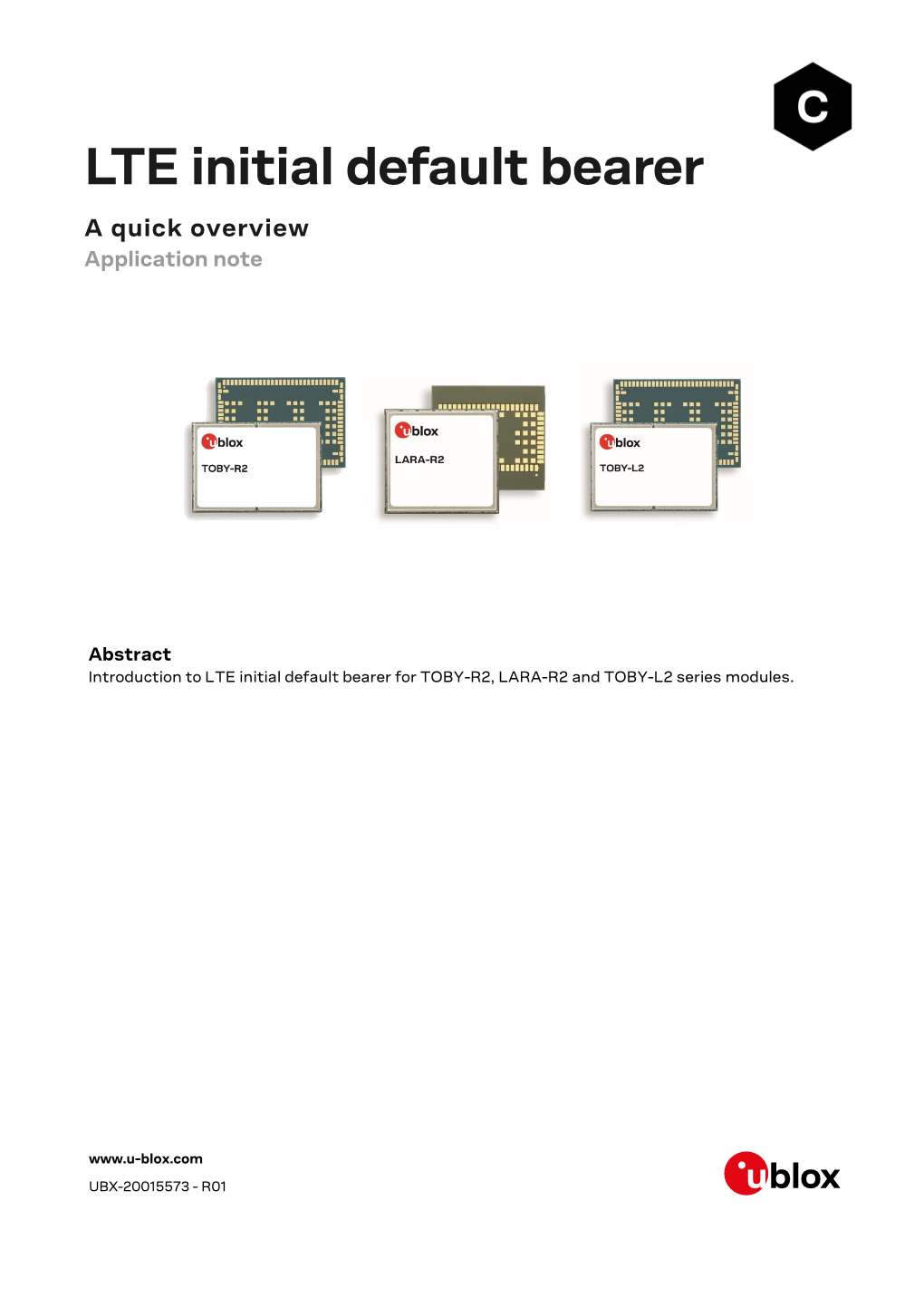 LTE Initial Default Bearer a Quick Overview Application Note