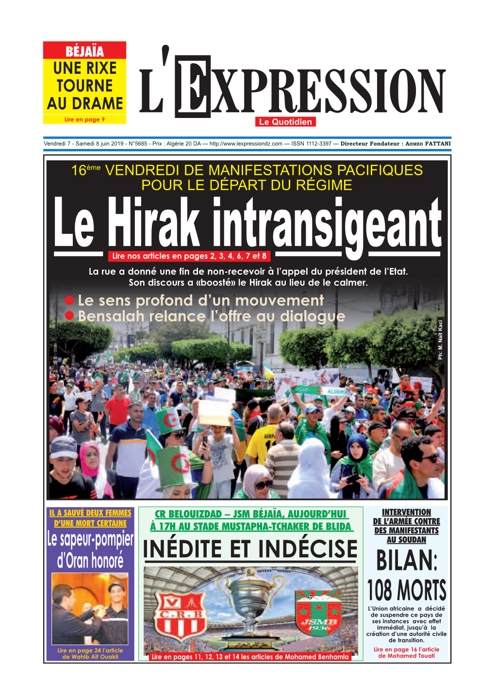 BILAN: 108 MORTS L’Union Africaine a Décidé De Suspendre Ce Pays De Ses Instances Avec Effet Immédiat, Jusqu’À La Création D’Une Autorité Civile De Transition