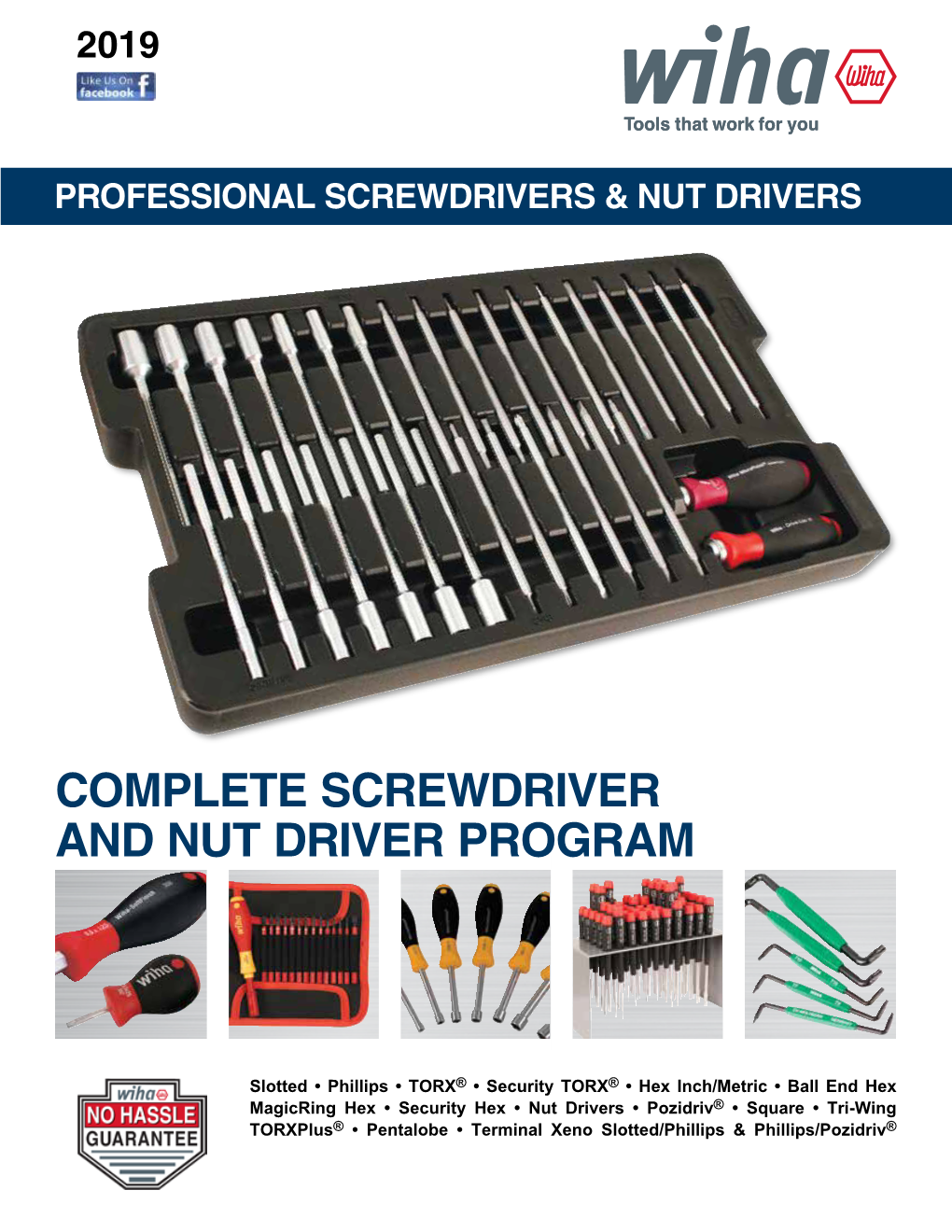 Complete Screwdriver and Nut Driver Program