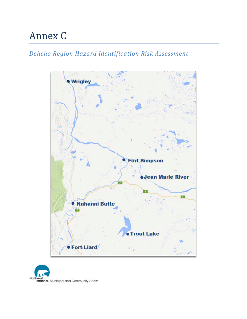 Dehcho Region Hazard Identification Risk Assessment