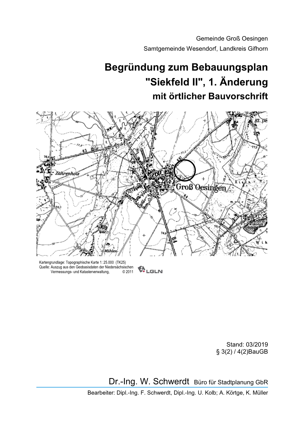 Begründung Zum Bebauungsplan 