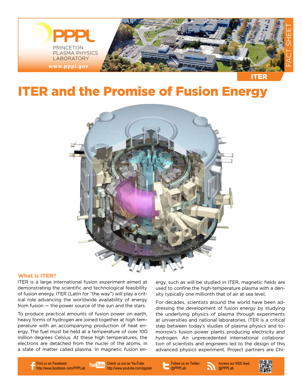 ITER and the Promise of Fusion Energy