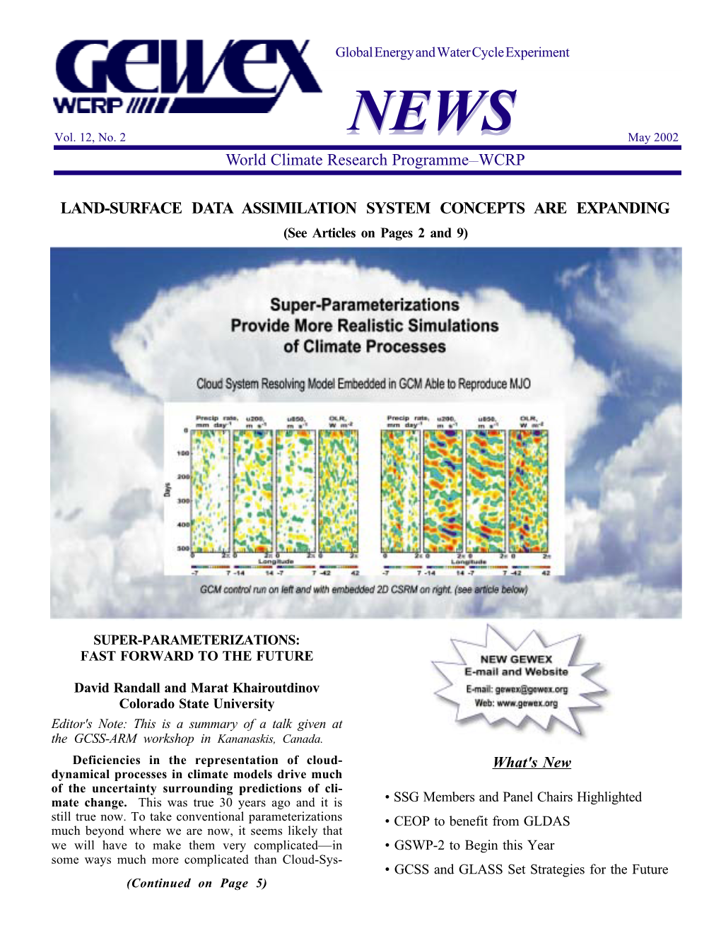 World Climate Research Programme__WCRP LAND