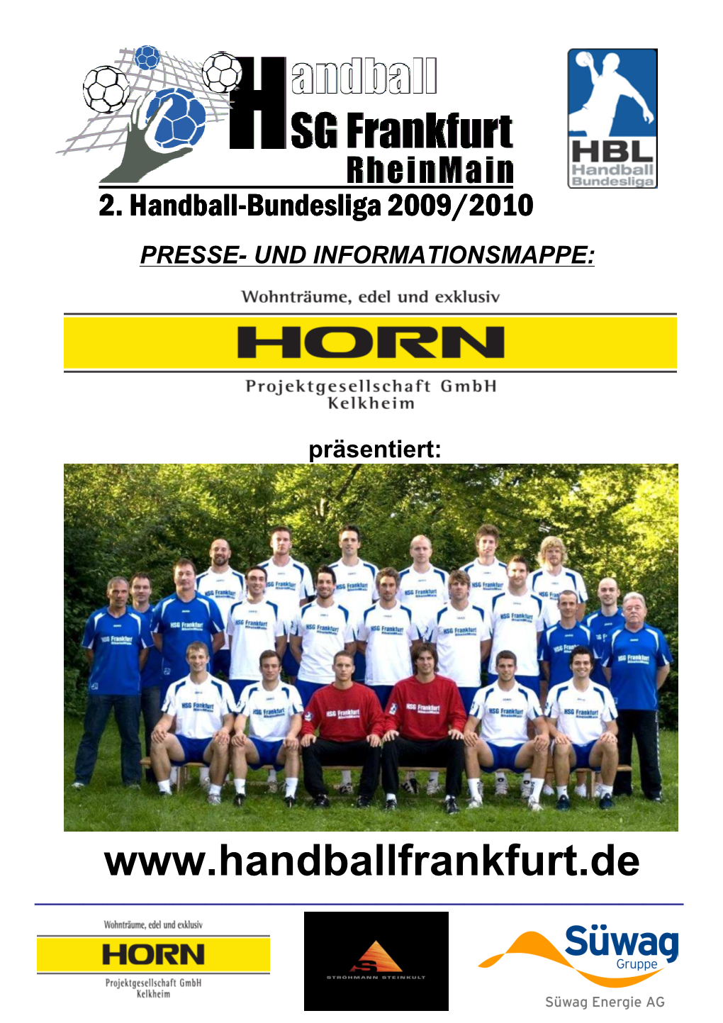 2009/2010 Presse- Und Informationsmappe