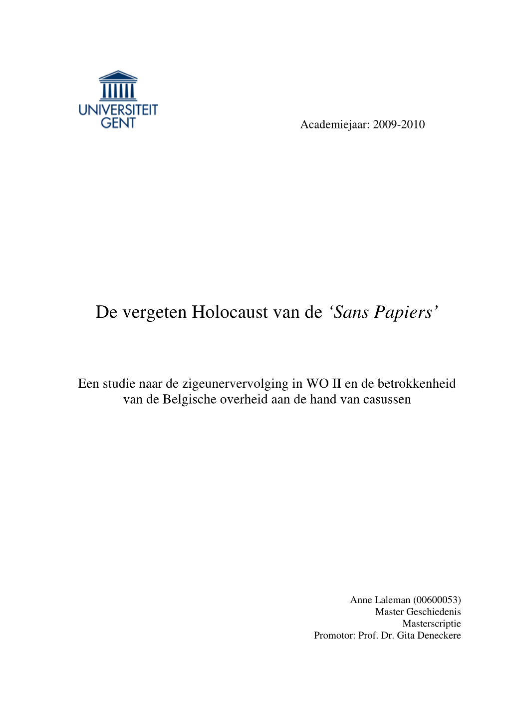 De Vergeten Holocaust V De Vergeten Holocaust Van De 'Sans Papiers'