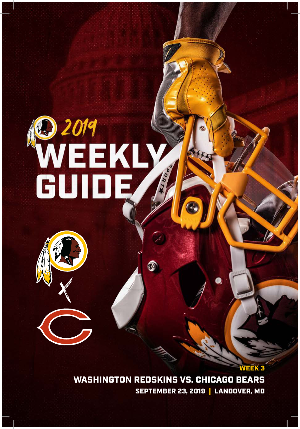 Washington Redskins Vs. Chicago Bears September 23, 2019 | Landover, Md Game Release