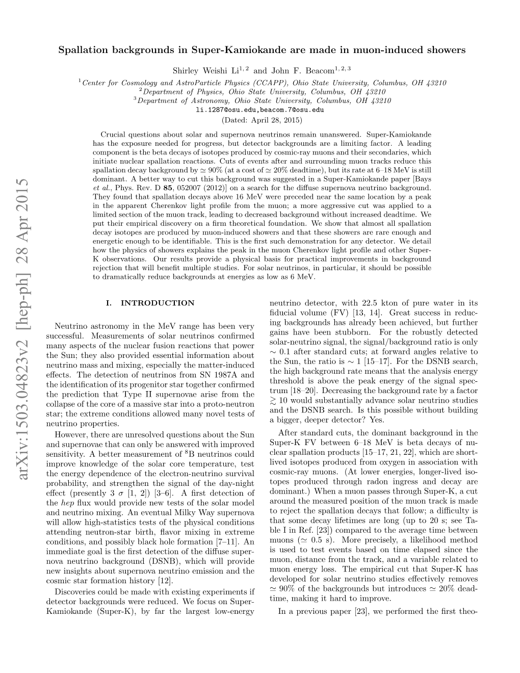 Spallation Backgrounds in Super-Kamiokande Are Made in Muon-Induced Showers