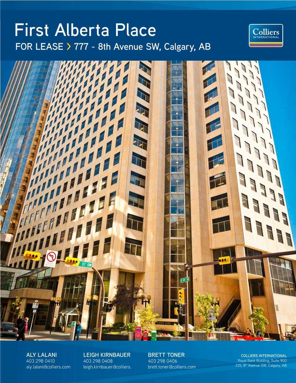 First Alberta Place for LEASE > 777 - 8Th Avenue SW, Calgary, AB