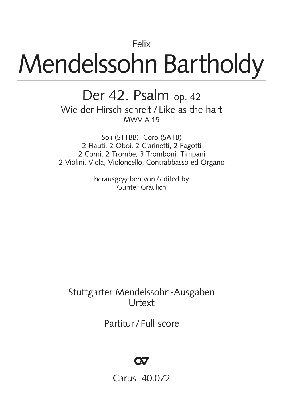 Mendelssohn Bartholdy