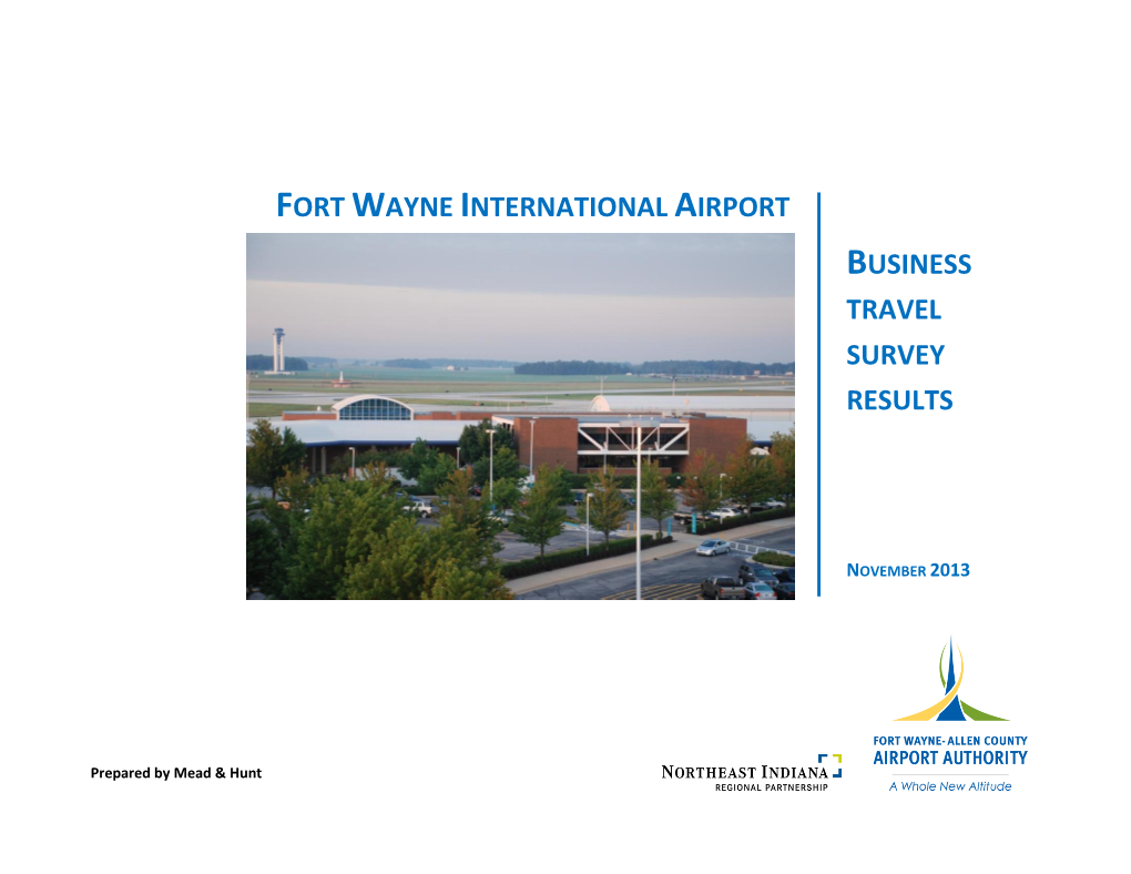 Fort Wayne International Airport Business Travel